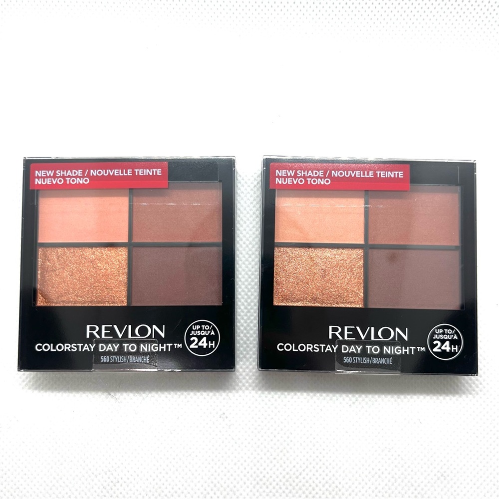 2-Pack Eyeshadow Quad - Revlon Colorstay Day to Night - 560 Stylish